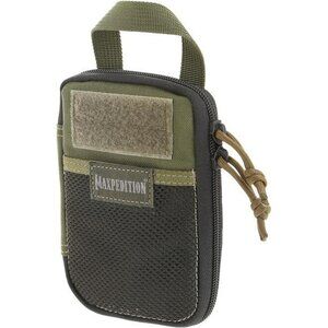 Mini Pocket Organizer Small Travel Pouch Bag with Zipper Compartments for Gear
